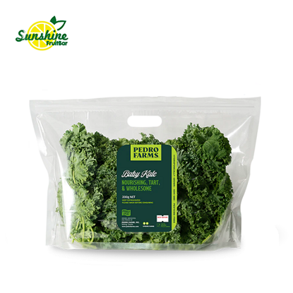 Show details for PEDRO FARMS BABY CURLY KALE 200G