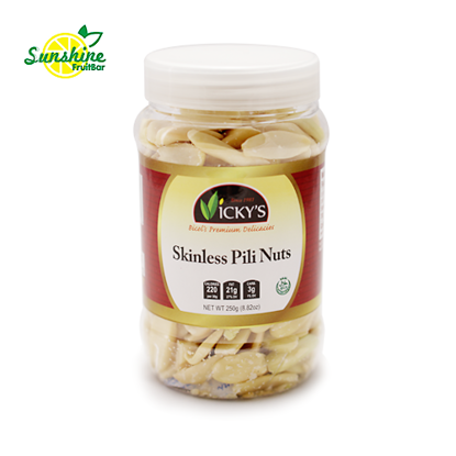 Show details for VICKY'S SKINLESS PILI NUTS 250g