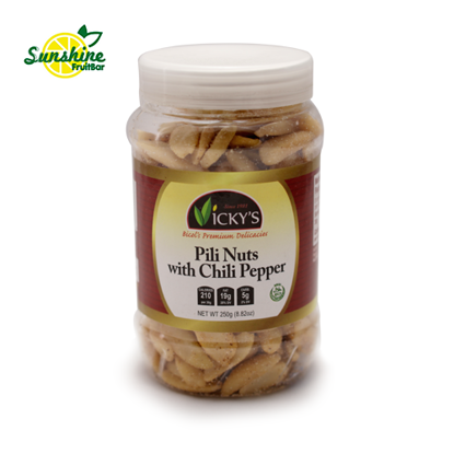 Show details for VICKY'S PILI NUTS WITH CHILI PEPPER 250g