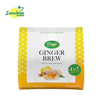 Show details for GINGA GINGER BREW WITH TURMERIC & LEMON