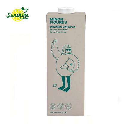 Show details for MINOR FIGURES ORGANIC OAT MILK 1L