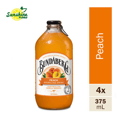 Show details for BUNDABERG PEACH 375ML X 4