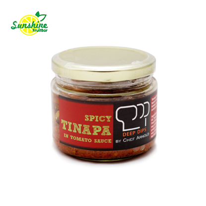 Show details for DEEP DIPS SPICY TINAPA IN TOMATO SAUCE