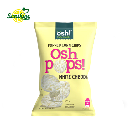 Show details for OH SO HEALTHY POPS WHITE CHEDDAR 80G