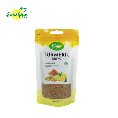 Show details for GINGA TURMERIC BREW WITH LEMON 100G