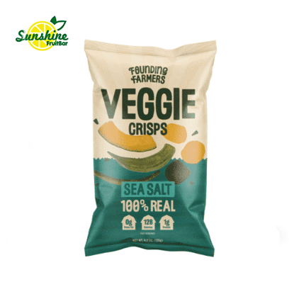Show details for FOUNDING FARMERS MIX VEG CRISPS SEA SALT