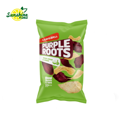 Show details for CRAVEWELL PURPLE ROOTS SOUR CREAM &ONION