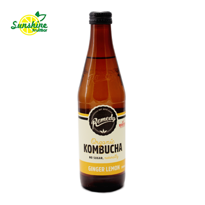 Show details for REMEDY KOMBUCHA GINGER LEMON 330ML