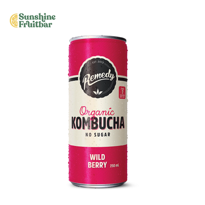 Show details for REMEDY KOMBUCHA WILD BERRY 250ML