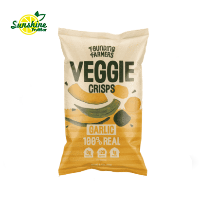 Show details for FOUNDING FARMERS MIX VEG CRISPS GARLIC