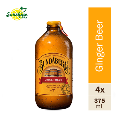 Show details for BUNDABERG GINGER BEER 375ML X 4