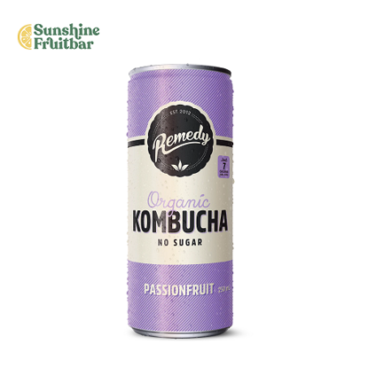 Show details for REMEDY KOMBUCHA PASSIONFRUIT 250ML