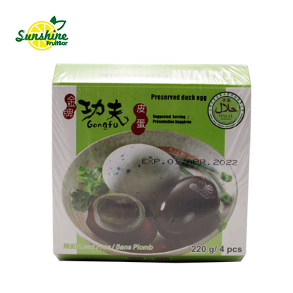Show details for GONGFU PRESERVED DUCK EGG