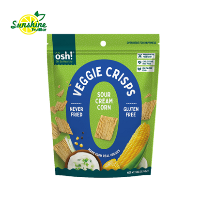Show details for OH SO HEALTHY SOUR CREAM CORN 50G
