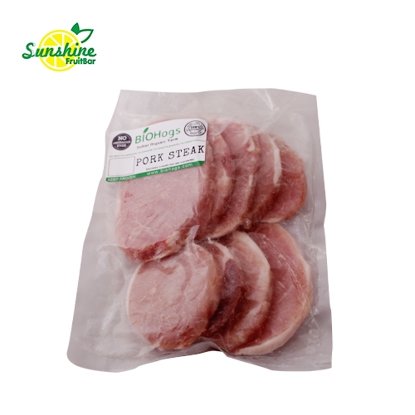 Show details for BIOHOGS PORK STEAK 500G