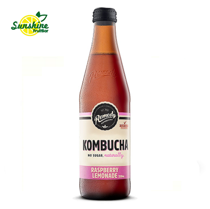 Show details for REMEDY KOMBUCHA RASPBERY LEMONADE 330ML