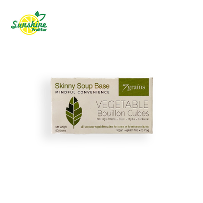 Show details for 7GRAINS VEGETABLE BUILLON CUBES 60G