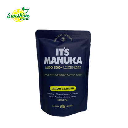Show details for IT'S MANUKA MGO 500+ LOZENGES 75g
