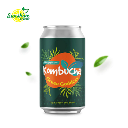 Show details for HAPPY BREW KOMBUCHA GREEN GODDESS